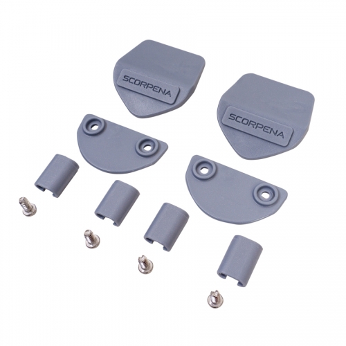 Assembling set for fins F1, grey