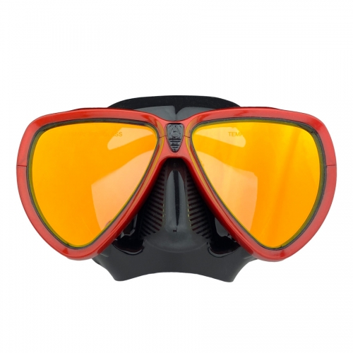 Mask Scorpena A3, red, coated